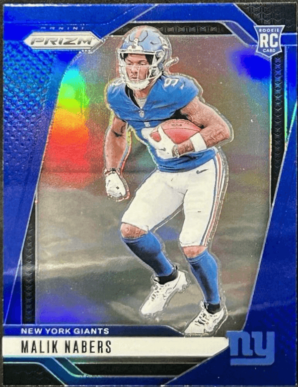 Malik Nabers Blue Prizm /99